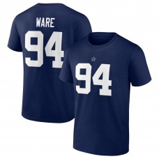 Футболка DeMarcus Ware Dallas Cowboys Hall of Fame 2023 Player Icon - Navy