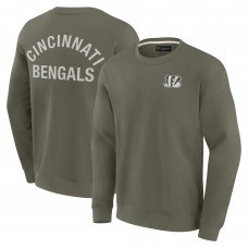 Кофта Cincinnati Bengals Unisex Super Soft Crew - Olive