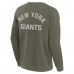 Кофта New York Giants Unisex Super Soft Crew - Olive
