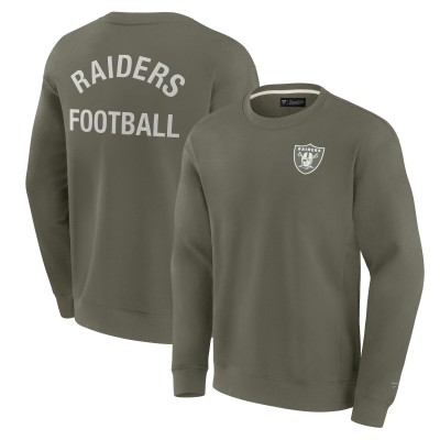 Кофта Las Vegas Raiders Unisex Super Soft Crew - Olive