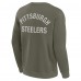 Кофта Unisex Pittsburgh Steelers Fanatics Olive Elements Super Soft