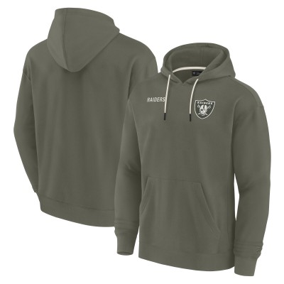 Толстовка Las Vegas Raiders Unisex Elements Super Soft Fleece - Olive