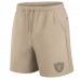 Шорты Las Vegas Raiders Unisex Elements Super Soft Fleece - Khaki