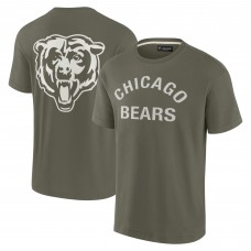 Футболка Chicago Bears Unisex Elements Super Soft Short Sleeve - Olive Футболка Chicago Bears Unisex Elements Super Soft Short Sleeve - Olive