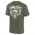 Футболка Chicago Bears Unisex Elements Super Soft Short Sleeve - Olive