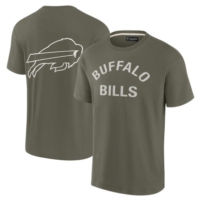 Футболка Buffalo Bills Unisex Elements Super Soft Short Sleeve - Olive