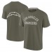 Футболка Los Angeles Chargers Unisex Elements Super Soft Short Sleeve - Olive