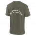 Футболка Los Angeles Chargers Unisex Elements Super Soft Short Sleeve - Olive