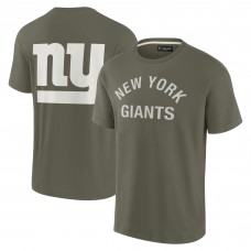 Футболка New York Giants Unisex Elements Super Soft Short Sleeve - Olive