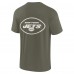 Футболка New York Jets Unisex Elements Super Soft Short Sleeve - Olive