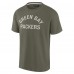 Футболка Green Bay Packers Unisex Elements Super Soft Short Sleeve - Olive