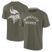 Футболка Minnesota Vikings Unisex Elements Super Soft Short Sleeve - Olive