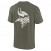 Футболка Minnesota Vikings Unisex Elements Super Soft Short Sleeve - Olive