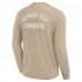 Футболка с длинным рукавом Kansas City Chiefs Unisex Elements Super Soft - Khaki