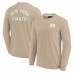 Футболка с длинным рукавом New York Giants Unisex Elements Super Soft - Khaki Футболка с длинным рукавом New York Giants Unisex Elements Super Soft - Khaki