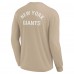 Футболка с длинным рукавом New York Giants Unisex Elements Super Soft - Khaki