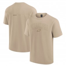 Футболка Philadelphia Eagles Unisex Elements Heavyweight Tri-Blend - Khaki