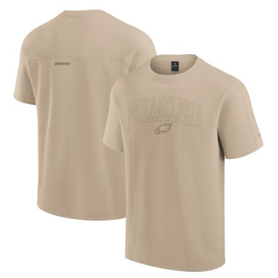 Футболка Philadelphia Eagles Unisex Elements Heavyweight Tri-Blend - Khaki
