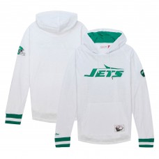 Толстовка New York Jets Mitchell & Ness Legacy - White
