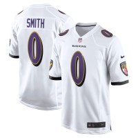 Игровая джерси Baltimore Ravens Roquan Smith Nike White Game