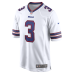 Джерси Buffalo Bills Damar Hamlin Nike White Game
