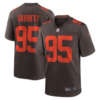 Игровая джерси Myles Garrett Cleveland Browns Nike Alternate Game - Brown