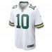 Игровая джерси Jordan Love Green Bay Packers Nike  Game - White