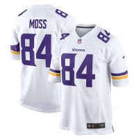 Джерси Minnesota Vikings Randy Moss Nike White Retired Player Game
