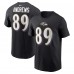 Футболка Mark Andrews Baltimore Ravens Nike  Player Name & Number -  Black