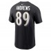 Футболка Mark Andrews Baltimore Ravens Nike  Player Name & Number -  Black