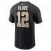 Футболка New Orleans Saints Chris Olave Nike Black Player Name & Number