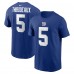 Футболка с номером Kayvon Thibodeaux New York Giants Nike - Royal