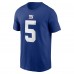 Футболка с номером Kayvon Thibodeaux New York Giants Nike - Royal