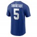 Футболка с номером Kayvon Thibodeaux New York Giants Nike - Royal