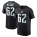 Футболка с номером Jason Kelce Philadelphia Eagles Nike - Black Футболка с номером Jason Kelce Philadelphia Eagles Nike - Black