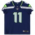 Jaxon Smith-Njigba Seattle Seahawks Autographed Fanatics Authentic Navy Nike Elite Jersey