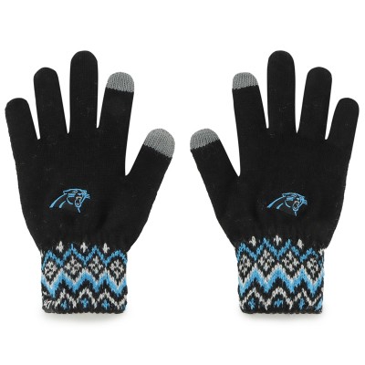 WoCarolina Panthers 47 Elsa Gloves