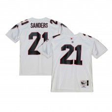 Джерси Atlanta Falcons 1991 Deion Sanders Mitchell & Ness White Authentic Throwback Retired Player Джерси Atlanta Falcons 1991 Deion Sanders Mitchell & Ness White Authentic Throwback Retired Player