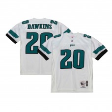 Игровая джерси Brian Dawkins Philadelphia Eagles 1996 Mitchell & Ness Authentic Throwback Retired Player - White