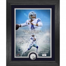 Dallas Cowboys Dak Prescott Highland Mint 13 x 16 Silver Coin Photo Mint