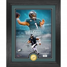 Jalen Hurts Philadelphia Eagles Highland Mint 13 x 16 Bronze Coin Photo Mint