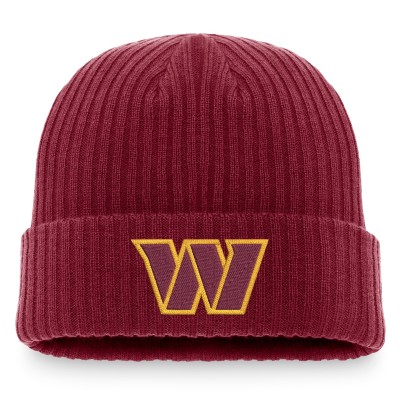 Шапка Washington Commanders  Cuffed Knit - Burgundy