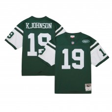 Игровая джерси Keyshawn Johnson New York Jets Mitchell & Ness Legacy Replica - Green