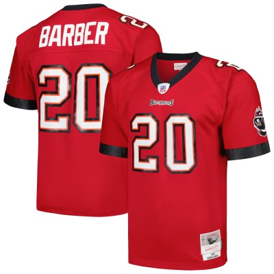 Игровая джерси Ronde Barber Tampa Bay Buccaneers Mitchell & Ness 2002 Legacy Retired - Red