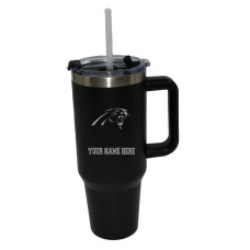 Именная термос Carolina Panthers The Memory Company Black 40oz. Colossal
