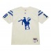 Игровая джерси Peyton Manning Indianapolis Colts Mitchell & Ness Chainstitch Legacy - Cream