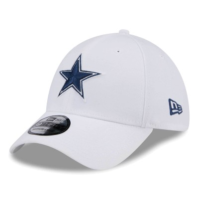 Бейсболка Dallas Cowboys New Era Main 39THIRTY Flex - White