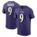 Футболка Justin Tucker Baltimore Ravens Nike  Player Name & Number -  Purple