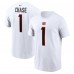 Футболка JaMarr Chase Cincinnati Bengals Nike  Player Name & Number -  White