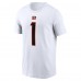 Футболка JaMarr Chase Cincinnati Bengals Nike  Player Name & Number -  White